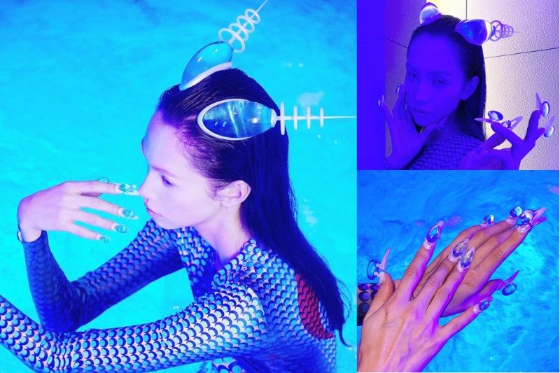 kiko mizuhara và thiết kế nail của tomoya kiko mizuhara và thiết kế nail của tomoya